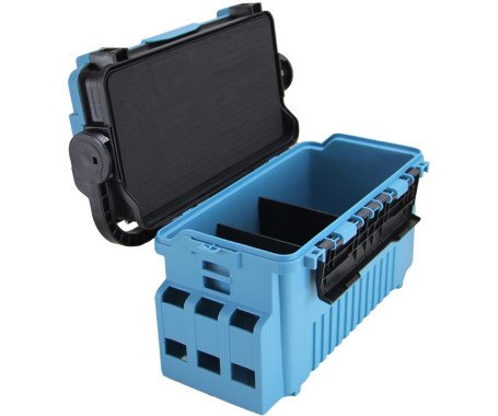 AQUA MARINE - Fishing Tackle Box - Multiple Colors Available (Medium Size)